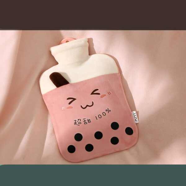 Plush Hot Water Bottle Water Filling Hot Water Bag Trumpet - Image 5
