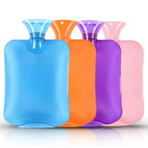 Transparent PVC Hot Water Bottle 1000ml & 2000ml