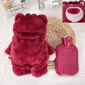 Lotso Bear Hot Water Bottle with Plush Cover